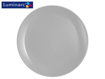 Тарелка подставная Luminarc Diwali granit серая D27см 12186