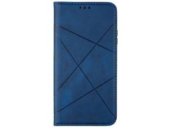 Чехол-книжка Business Leather для Xiaomi Poco M3/Redmi 9T Цвет Синий