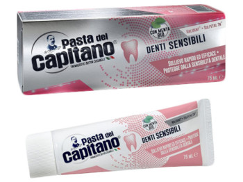 Зубна паста Pasta Del Capitano Dentifricio Denti Sensibili Для чутливих зубів 75мл