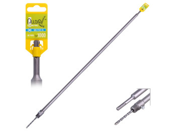 Адаптер металлический для корончатого сверла Alloid SDS-plus, 1000мм, цвет серый