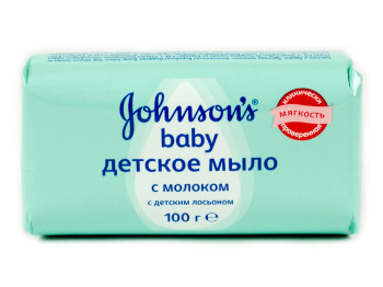 Мыло детское твердое Johnson's Baby "С молоком" 100гр