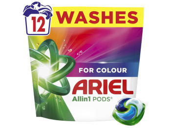 Капсулы для стирки Ariel All in 1 PODS Color, 12шт