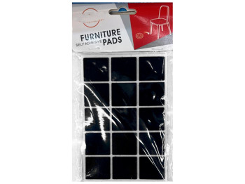 Наклейки на ножки стула/стола, квадрат, 15шт, 3см