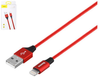 Кабель USB Baseus USB to Lightning 2A 1.8m CALYW-A, Красный