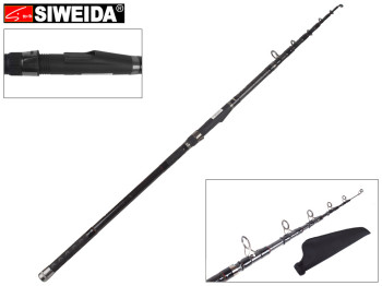 Спінінг Siweida "Black Carp" карбон, 6 кілець, 7-секційний 3,6м 120г