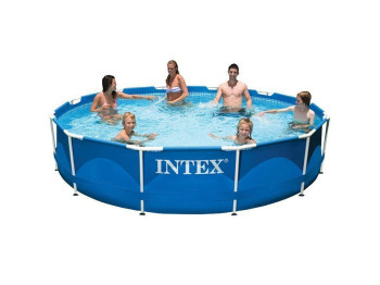 Бассейн каркасный круглый Metal Frame. Intex 28210