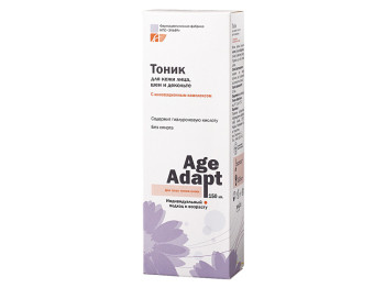Тонік "Elfa Pharm" для шкіри обличчя, шиї та декольте 30+ Age Adapt 150мл