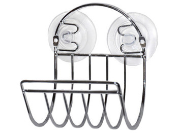 Бумагодержатель универсальный Besser из хромированной стали 12х13х15см