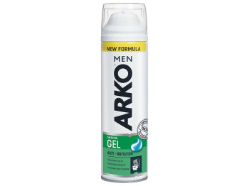 Гель для бритья Arko Men Anti-Irritation, 200мл