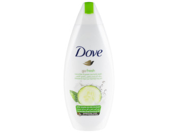 Крем-гель для душу Dove go fresh "Дотик свіжості" з екстрактами огірка і зеленого чаю 250мл