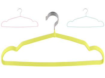 Вешалка просиликоненная Color life 40см (цена за набор 5шт) WHW77957-37