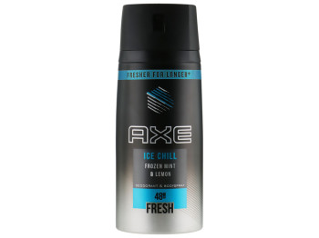 Дезодорант-антиперспірант аерозоль чоловічий Axe Ice Chill 150мл