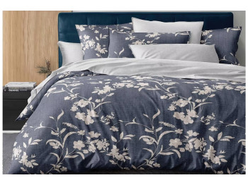 Комплект постельного белья Soho Евро Lounge, 200x230см, Romanza Blue, 6900069989084