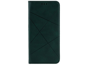Чехол-книжка Business Leather для Samsung Galaxy A03s Цвет Зеленый