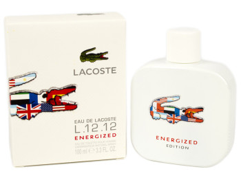 Туалетна вода (ліц.) чоловіча Lacoste "L.12.12 Energized" Eau De Toilette 100мл