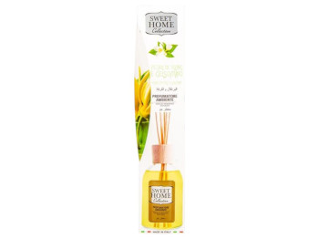 Аромадиффузор Sweet Home Jasmine & Ylang Petals, с палочками, аромат жасмин, 100мл