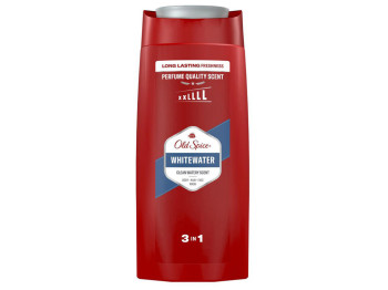 Гель для душа + шампунь 3-в-1 Old Spice Whitewater с ароматом свежести, 675мл