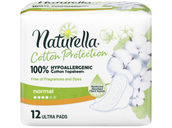 Прокладки гигиенические Naturella Cotton Protection Normal Single 12шт