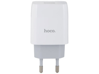 Сетевое зарядное устройство Hoco C72A Type-C 2.1A Цвет Белый