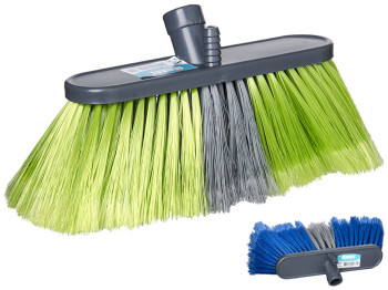 Щетка автомобильная большая №20 Maxel 22,5х5,3см, ворс 9см, с переходниками под шланг для воды и руч