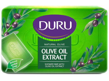 Мило туалетне Duru Natural, оливкова олія та листя оливи, 150г