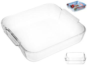Форма скляна квадратна Pyrex Classic 21х21см 00012 01257 01275