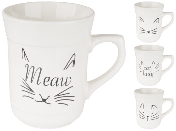 Чашка керамическая Усики 7,5см 220мл