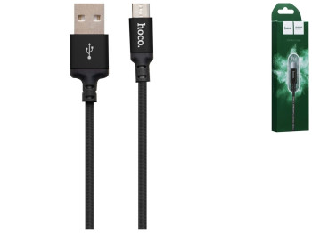 Кабель USB Hoco X14 Times Speed Micro, Чёрный