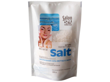 Соль Мертвого моря Salon SPA натуральная 200г  10128