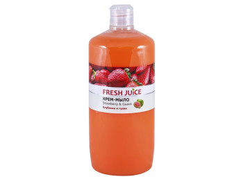 Крем-мило рідке Fresh Juice "Strawberry & Guava" полуниця і гуава 1000мл