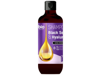 Шампунь Bio Naturell, с маслом черного тмина и гиалуроновой кислотой, для всех типов волос, 355мл