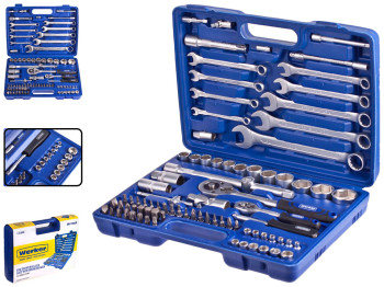 Універсальний набір інструмента Werker UN-1020П 1/4, 1/2 82 предметів 6 граней