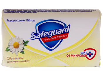 Мыло туалетное Safeguard С ромашкой 90г