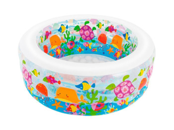 Бассейн детский надувной Аквариум Swim Center. Intex 58480