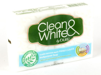 Мило господарське Duru "Clean & White" 115г (ціна за набір 2 шматки)