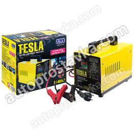 Пуско-зарядний пристрій TESLA ЗУ-40140 6-12V/15A/Start-100A/20-200AHR/стрілоч.індик.