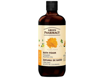 Піна для ванни Green Pharmacy Куркума та гарбузова олія, 500мл