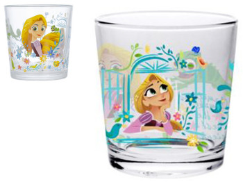 Стакан детский Disney Рапунцель низкий 250мл 32983