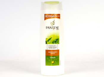 Шампунь Pantene pro-v "Укрепление и блеск" слияние с природой 400мл