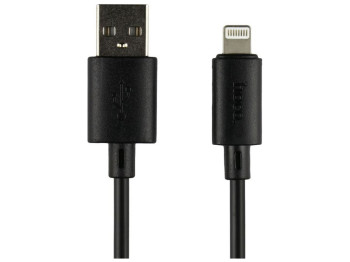 Кабель USB Hoco X88 Gratified Lightning 2.4A Цвет Чёрный