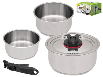 Набор посуды Maestro, 1,3/1,9/2,7л (цена за набор из 5 предметов)