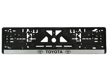 Рамка номера пластиковая TOYOTA