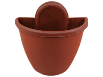 Горщик для квітів настінний 2л (колір коричневий) Консенсус