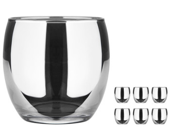 Набір склянок Luminarc Delice Graphite, 340мл (ціна за набір 6шт) 4820069953576