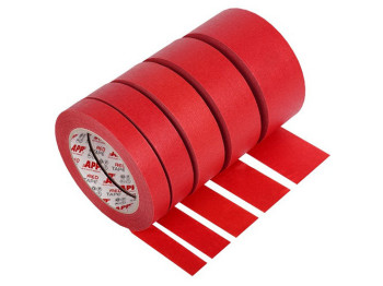 Лента малярная водонепроницаемая APP Red Tape 18ммх45м 110°С (070251)