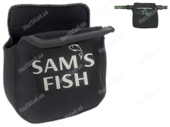 Сумка-чохол для котушки Sam's Fish 14x15см