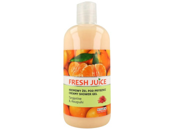 Крем-гель для душа Fresh Juice, Tangerine & Awapuhi, с витаминным комплексом, аромат цитрус, 500мл