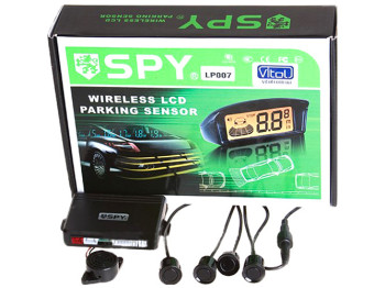Парктроник SPY LP-007-2/LP-106-2 (2 датчика D18мм, без монитора, "beeper", коннектор) черный