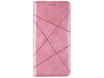 Чехол-книжка Business Leather для Oppo A12 Eur Ver Цвет Розовый