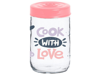 Банка Herevin Jar-Cook With Love, 660мл, 8699038110021